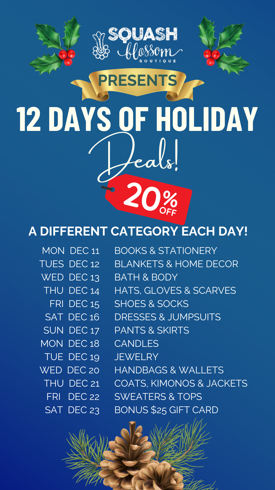 Holiday Deals