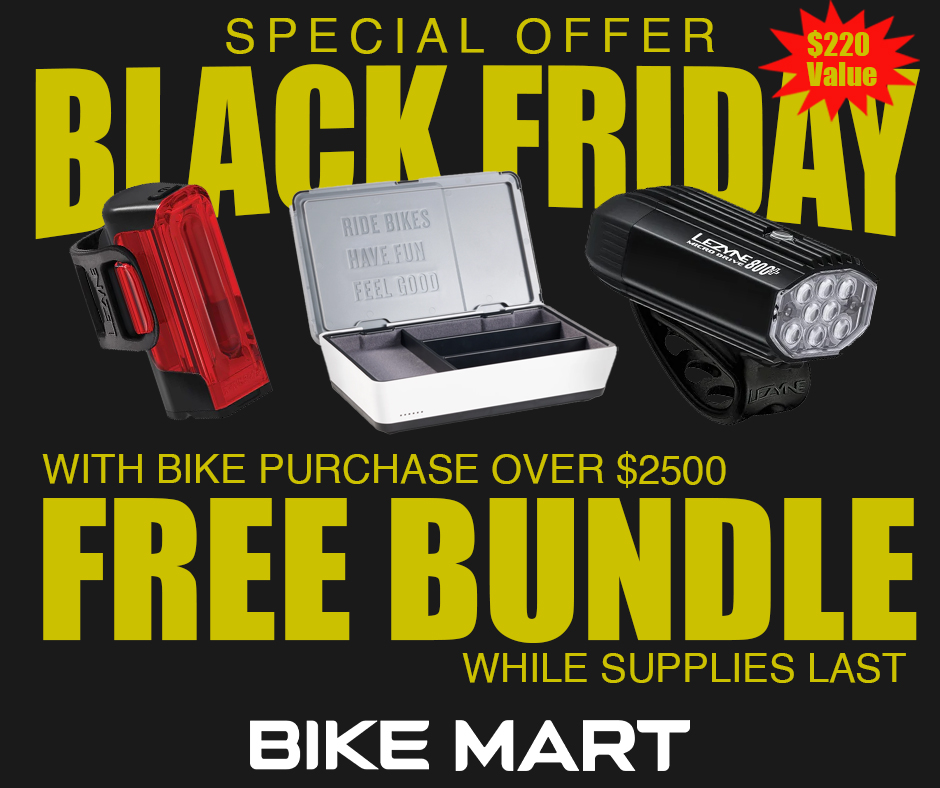 FREE GIFT WITH BIKE PURCHASE