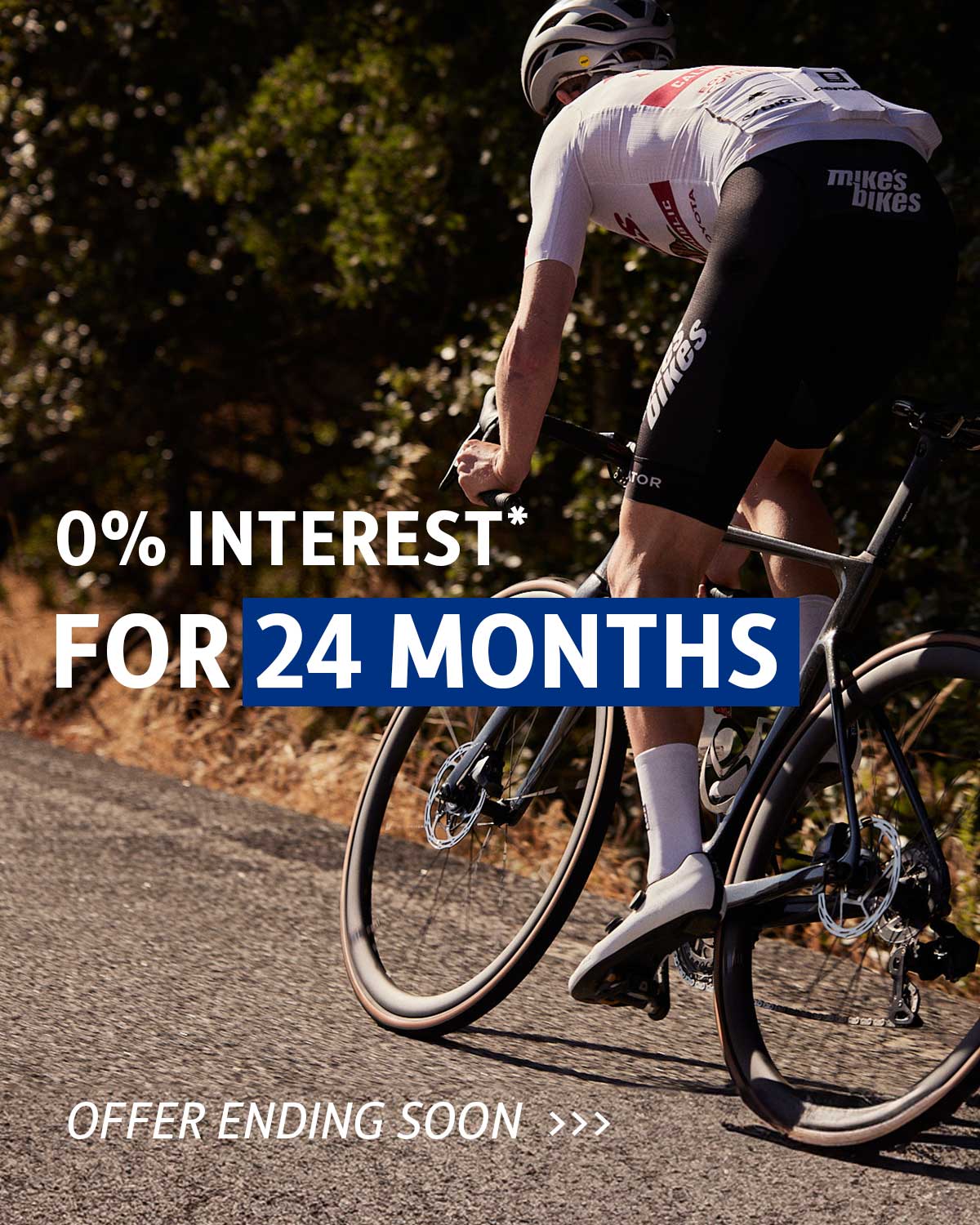 24 Month Financing at Mike's Bikes